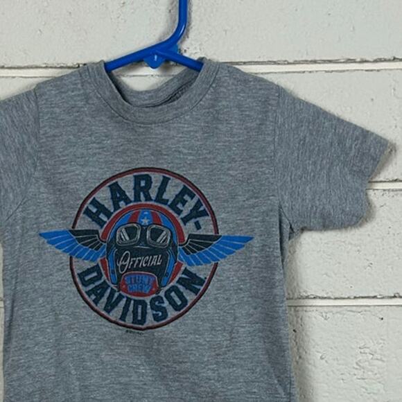Harley-Davidson Gray Toddler Tee size 12 months - Picture 6 of 7